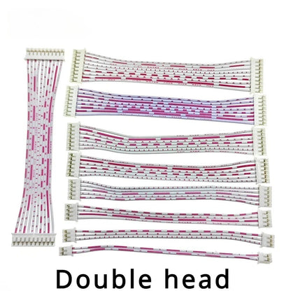 5Pcs PH2.0 Connector Terminal Wire Cable 10cm 20cm Pitch 2.0 JST Wire Single Double Head 2P/3P/4P/5P/6P/7P/8P/9P/10/12 Pin