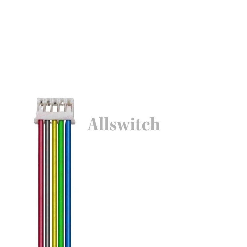 5Pcs Micro JST PH2.0 Male Wire 20cm Connector 2.0mm 2/3/4/5/6Pin JST Plug Terminal Cable Wire Connector 26AWG Wire Length 20CM