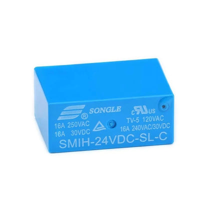 SMIH Relay SMIH-05VDC-SL-A SMIH-12VDC-SL-C 5/12/24VDC 6Pin/8Pin Relay 16A Normally Open Relay