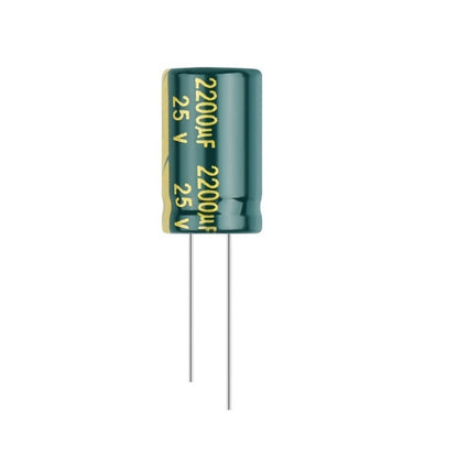 Aluminum Electrolytic Capacitor 25V High Frequency Low ESR 25V 10UF 47UF 100UF 220UF 330UF 470UF 680UF 1000UF 2200UF 4700UF 10000UF