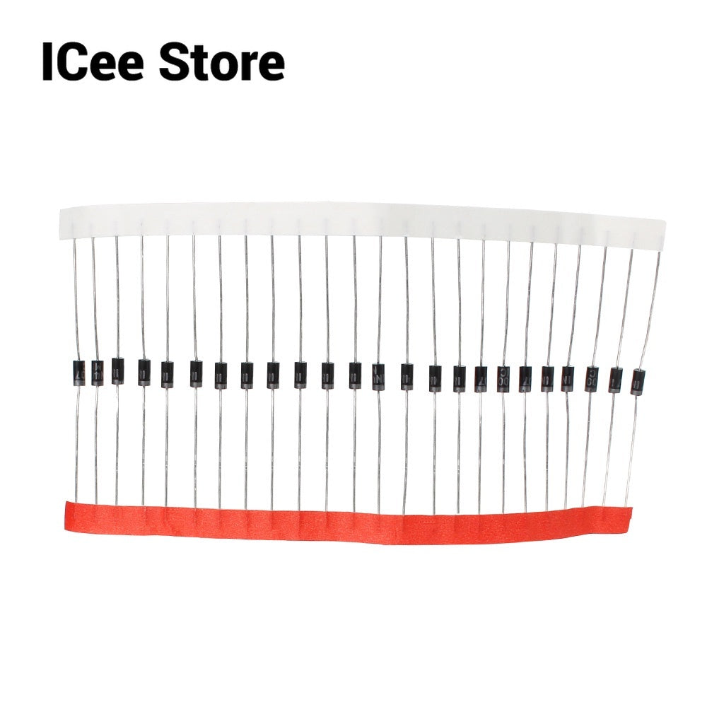 100Pcs/lot Fast Switching Schottky Diode Set Assorted Kit 8 Values1N4148 1N4007 1N5819 1N5399 1N5408 1N5822 FR107 FR207 Electronic Components