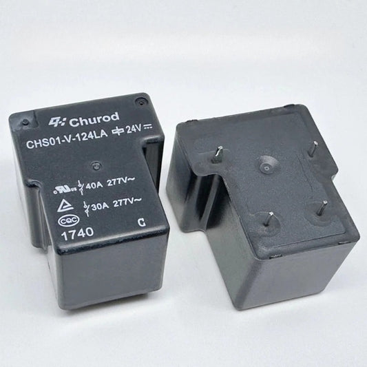New Relay CHS01-S/V-112LA/124LA 12VDC 24VDC 30A 40A 4/5Pin Relay T90 Original