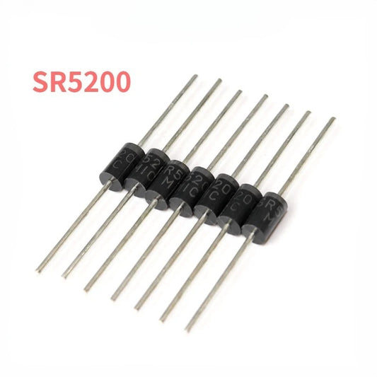 20Pcs Schottky Diode SR5200 5A 200V