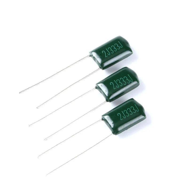Polyester Film Capacitor 100V 1nF 2.2nF 10nF 33nF 47nF 82nF 100nF 2A102J 2A103J 2A104J 2A222J 2A333J 2A473J 2A823J