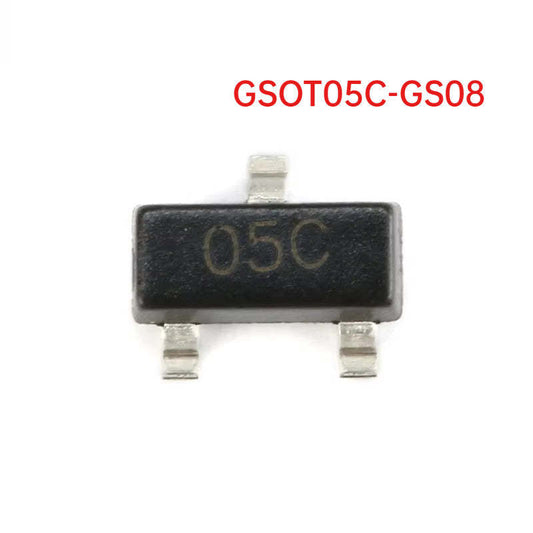 20Pcs ‌Original TVS Diode Array GSOT05C-GS08 SOT-23 5V Marking 05C
