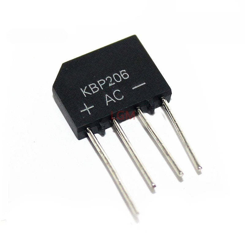 10Pcs Original KBP206 KBP307 KBP310 KBP210 KBP410 2A 3A 4A 1000V 600V 700V Rectifier Bridge Diode IC