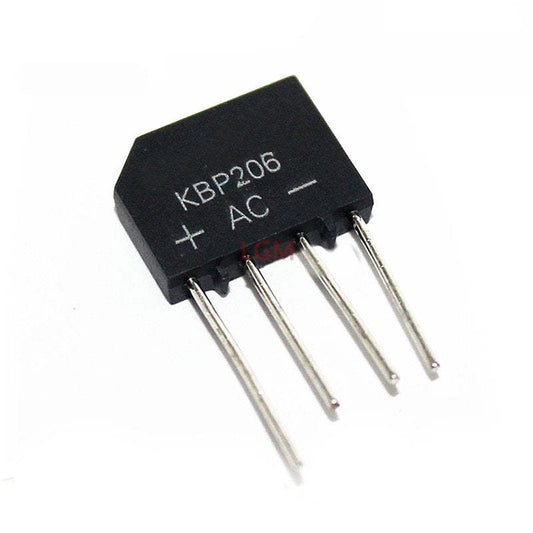 10Pcs Original KBP206 KBP307 KBP310 KBP210 KBP410 2A 3A 4A 1000V 600V 700V Rectifier Bridge Diode IC