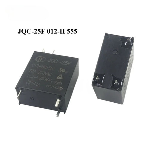 Original Relay HF JQC-25F 012-H 555 12VDC 3Pin New