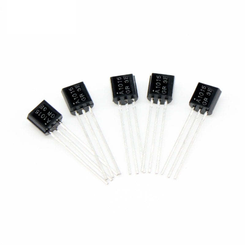 100pcs A1015 TO-92 Transistor PNP Transistors 50V 150MA New and Original IC Chip