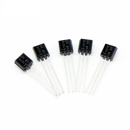 100pcs A1015 TO-92 Transistor PNP Transistors 50V 150MA New and Original IC Chip