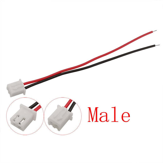 5Pair JST XH 2.54 2P 3P 4P 5P 6PIN Male Female Plug Connector 2.54mm Pitch 26AWG with Wire Cable 200mm Battery Charging Cable