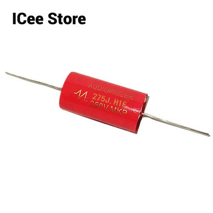 2Pcs Audiophiler Axial MKP Capacitor Audio 250V 0.1UF 0.22UF 0.33UF 6.8UF 7.5UF 8.2UF AEAK