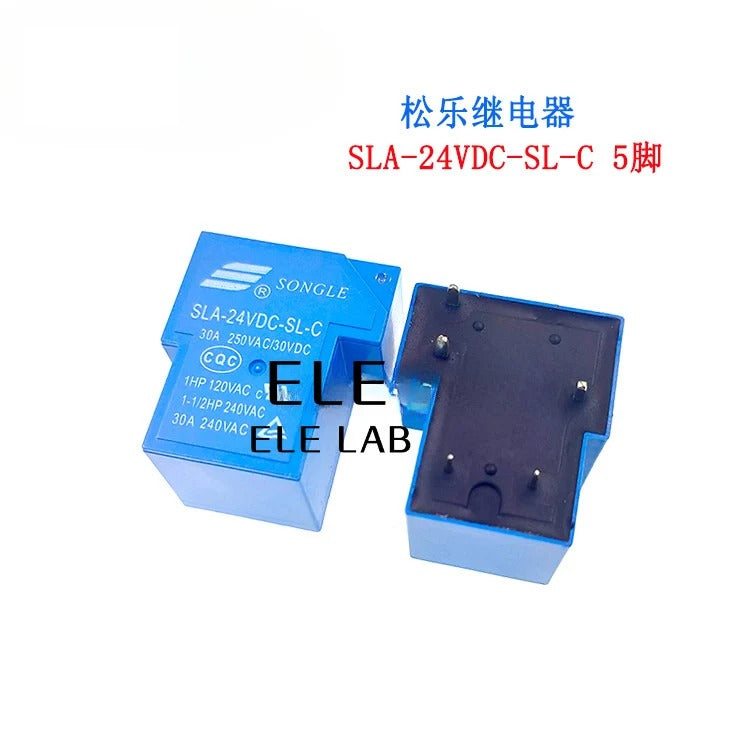 ‌SLA Relay 05VDC 09VDC 12VDC 24VDC 48VDC 30A Power Relay with 4Pin 5Pin 6Pin for High-Current Switching