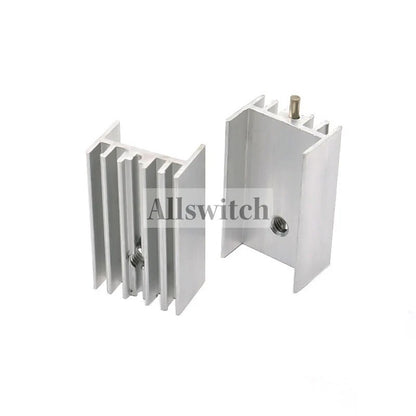 10pcs TO-220 Heatsink Aluminium TO 220 Heat Sink Transistor Radiator TO220 Cooler Cooling