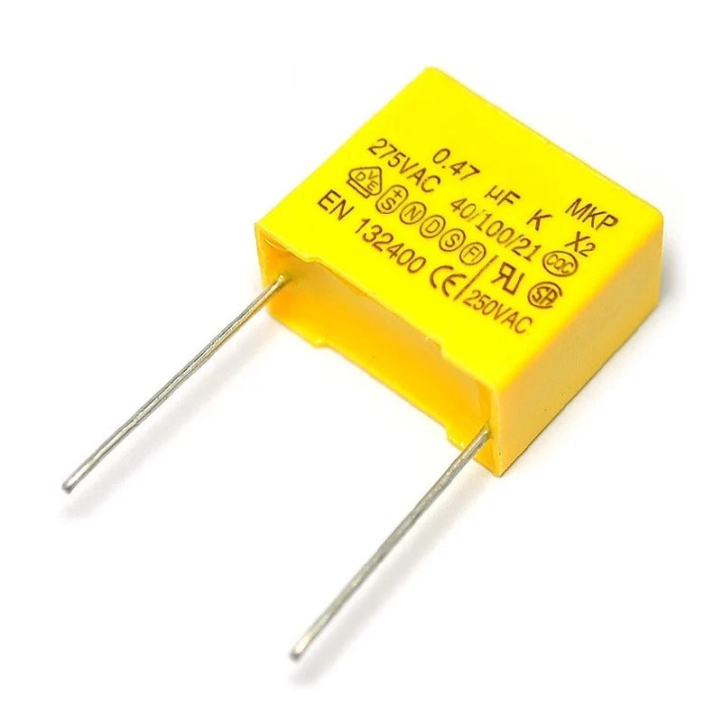 100Pcs X2 Safety Capacitors P22 275V 0.33UF 0.47UF 0.56UF 1UF P=22.5MM