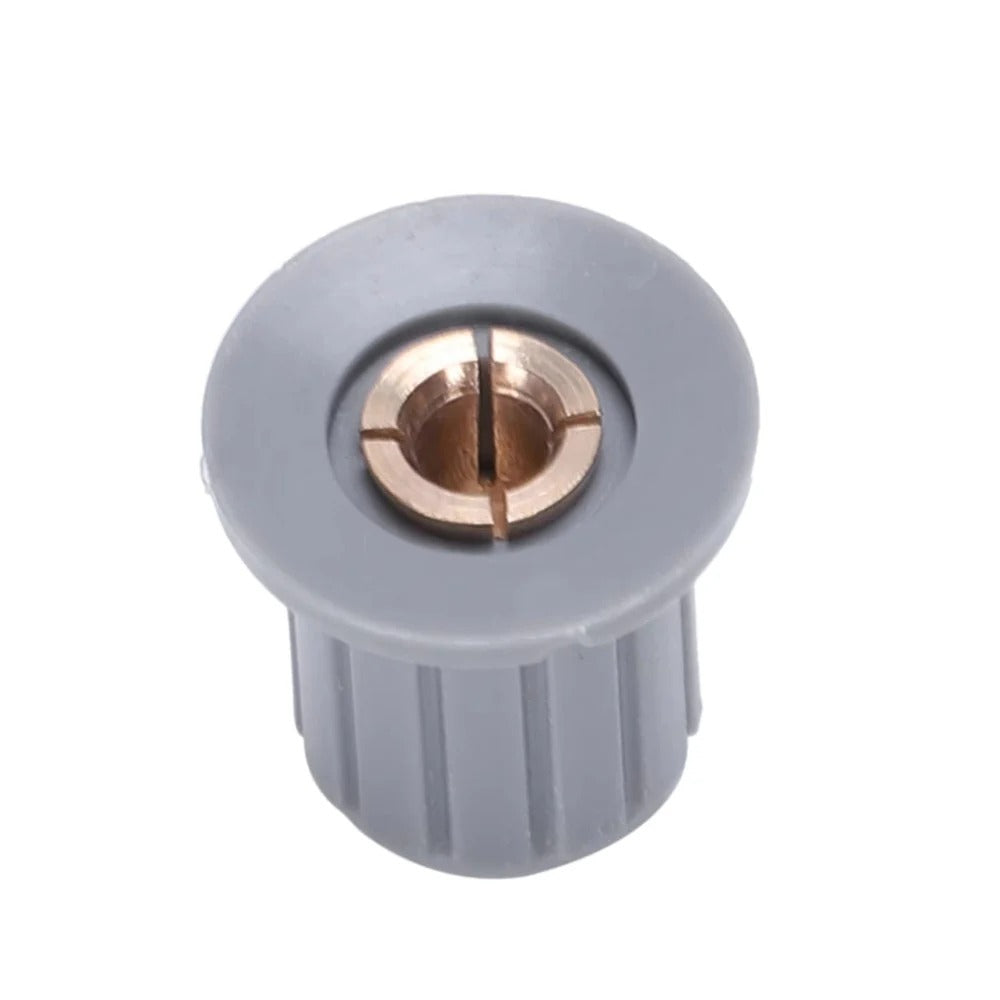 5Pcs Plastic Knob Potentiometer Knob Cap Copper Core Knob Cap Aperture 4mm for WXD3 WH5-1A