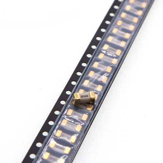 10Pcs Gold Foot 1808 125V 0451 SMD Fast Blow Fuse 1A 2A 3A 4A 5A 6.3A 7A 8A 10A 0451 Ultra-rapid Fuses New Original