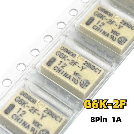 New Original Relay G6K-2F-Y-3VDC/5VDC/12V/24V/4.5V G6K-2F-5V/12V/24V Relay