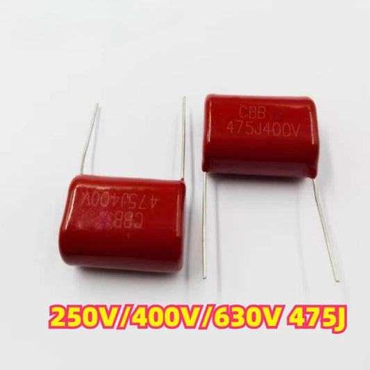 CBB Film Capacitor 250V/400V/630V 475J 475K P25 Capacitor Film Capacitor Pitch 25mm for Welding Machine