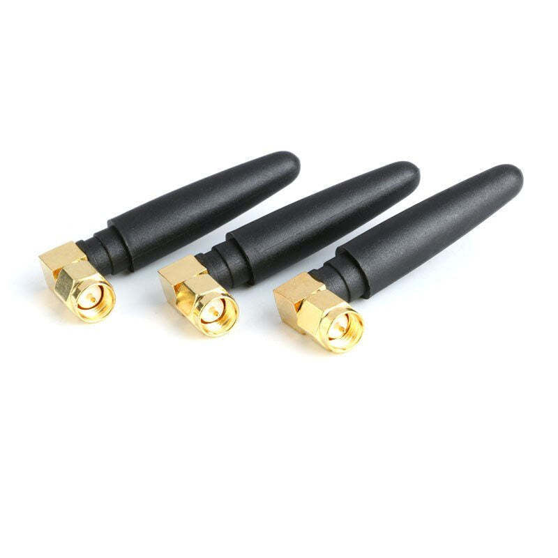 2Pcs GSM 2G 3G GPRS Elbow Glue Stick Antenna SMA-J Omnidirectional High Gain 2.5dbi Wireless Module Digital Transmission Radio