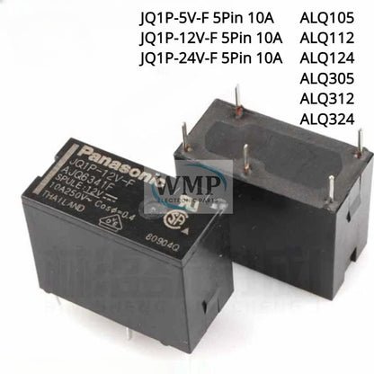 Original Relay JQ1P-12V-F ALQ105 ALQ112 ALQ124 ALQ305 ALQ312 ALQ324 New