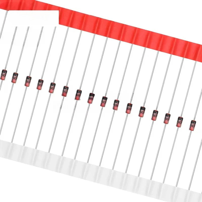 100pcs Original 1N4148 IN4148 DO-35 High-Speed Switching Diode