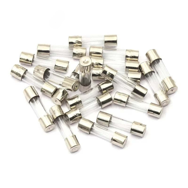 10Pcs Fast Quick Blow Fuse 5*20mm 6*30mm Glass fuse tube 250V 0.1A-30A 0.2A/0.5A/1A/2A/3.15A/5A/6.3A/10A/15A