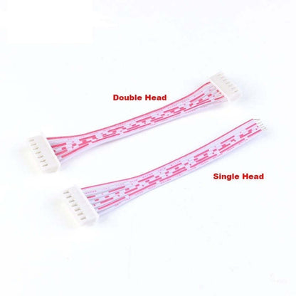 5Pcs XH2.54 10cm 20cm 2P 3P 4P 5P 6P 8P 10P 12P Single Double Head Crimp Electronic Flat Plug Wire Terminal Connector Cable