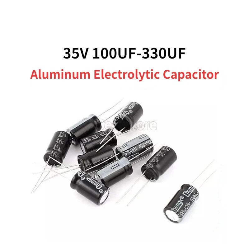 Aluminum Electrolytic Capacitor 35V 100UF 220UF 330UF 470UF 680UF 1000UF 2200UF