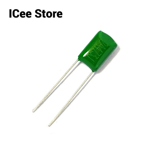 50Pcs Polyester Film Capacitor 100V 1nF 2.2nF 10nF 33nF 47nF 82nF 100nF 2A102J 2A103J 2A104J 2A222J 2A333J 2A473J 2A823J