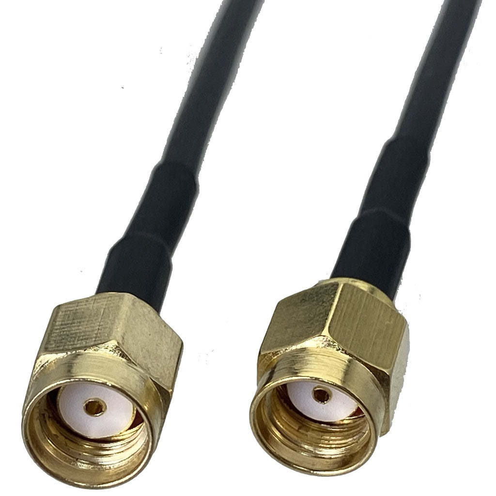 RG174 SMA To SMA RP SMA Male Plug & Female Jack Crimp Straight & Right Angle RF Coaxial Connector Pigtail Jumper Cable