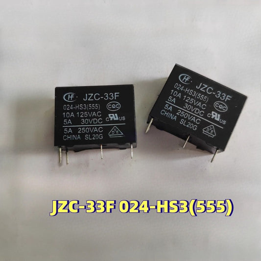 Relay JZC-33F 024-HS3(555) 24VDC 4Pin power relay 10A/5A Relay Original