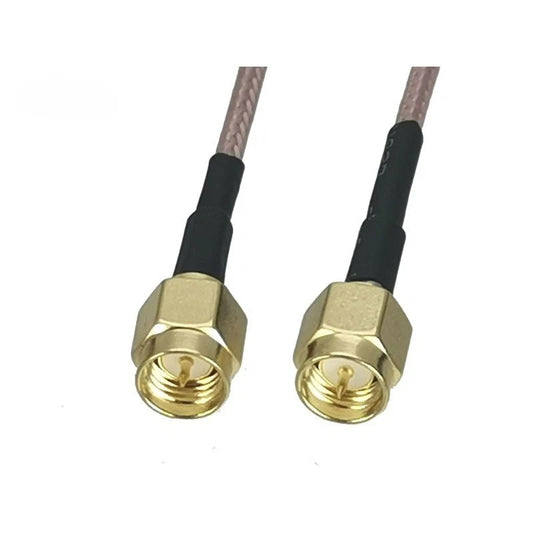 RG316 SMA Male Plug To SMA Male Connector Wire Terminal Crimp RF Coaxial Jumper Pigtail Cable for Radio Antenna