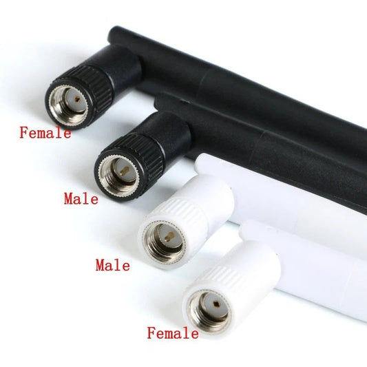 2.4GHz 6dBi Omni WIFI Antenna 2.4G Antenna Aerial RP-SMA-J Bluetooty Male Female Wireless Router Connector