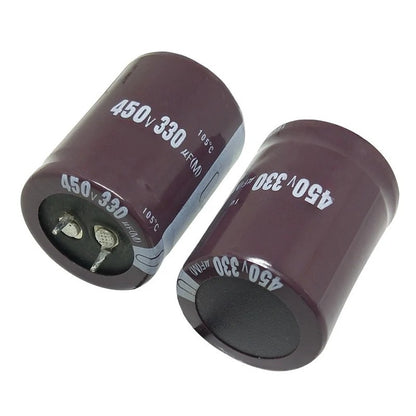 1Pc Capacitor 450V 330UF 25*50 30*35 30*40 30*50 35*30 35*30 30*45mm Capacitor 330uf450v