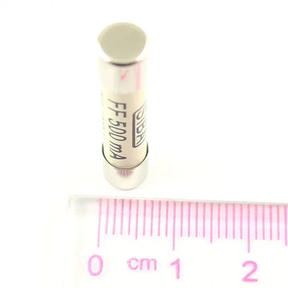 5Pcs Original Ceramic Fuse Tube SIBA FF500mA 1000V 500mA 0.5A 6x32mm New