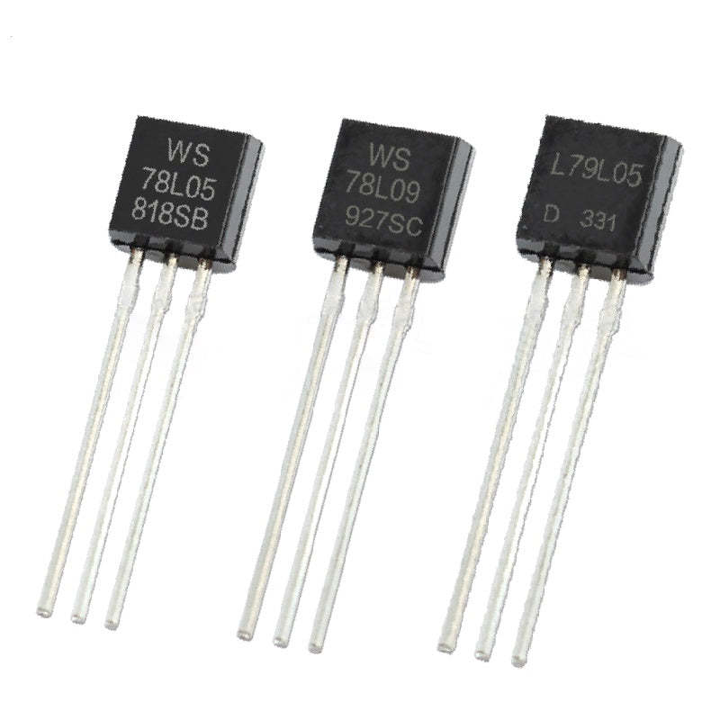 20Pcs 78L05 78L08 78L12 78L15 Transistor Voltage Regulator Triodes