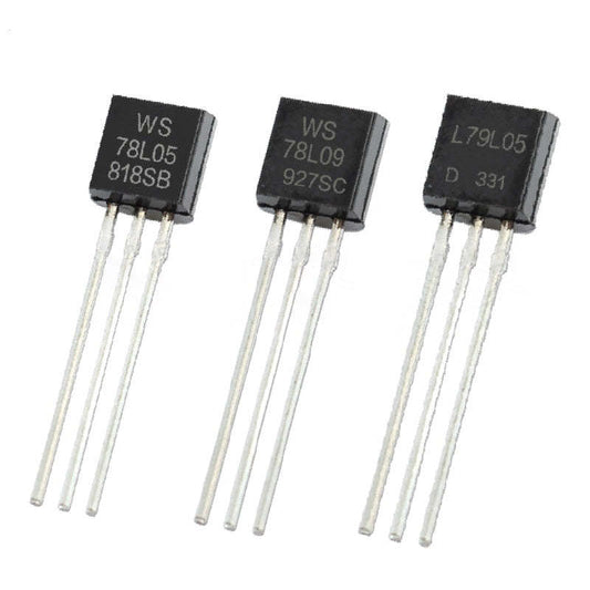 20Pcs 78L05 78L08 78L12 78L15 Transistor Voltage Regulator Triodes