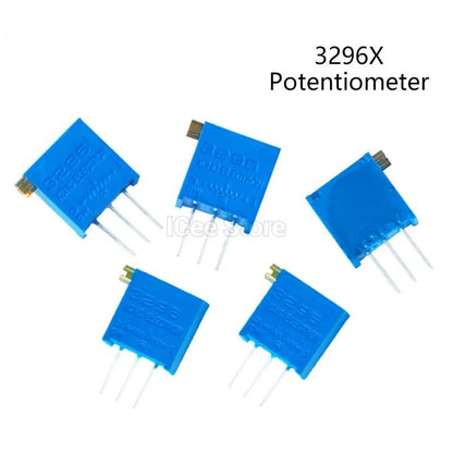 3296X Potentiometer 3296 Trimpot Trimmer 1K 2K 5K 10K 20K 50K 100K 200K 500K 1M Ohm 100R 200R 500R