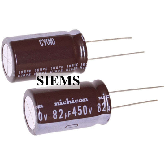 New Original Aluminum Electrolytic Capacitor 450V82UF Capacitor 18x35mm
