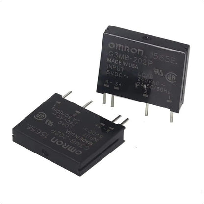 DC-AC Solid State Relay Module G3MB-202P G3MB 202P 5V 12V 24V PCB SIP SSR AC 240V 2A Snubber Circuit Resistor Relay Switch