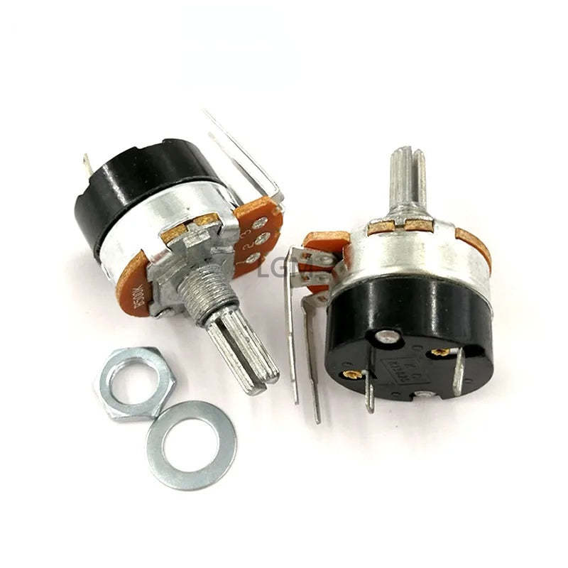 B500K WH138-4 Potentiometer Adjustable Resistance Speed Regulator with Switch Potentiometer