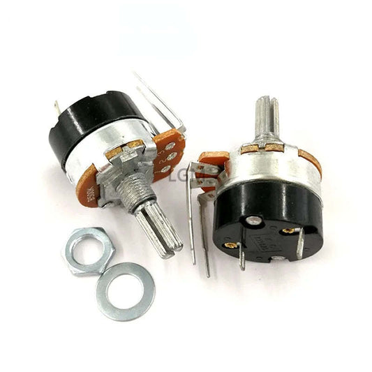 B500K WH138-4 Potentiometer Adjustable Resistance Speed Regulator with Switch Potentiometer