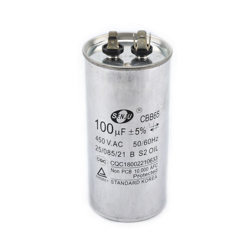 CBB65 Motor Capacitor Air Conditioner Compressor Start Capacitor 450V AC 5UF 6UF 15uF 20uF 25uF 30uF 35uF 40uF 45uF 50uF
