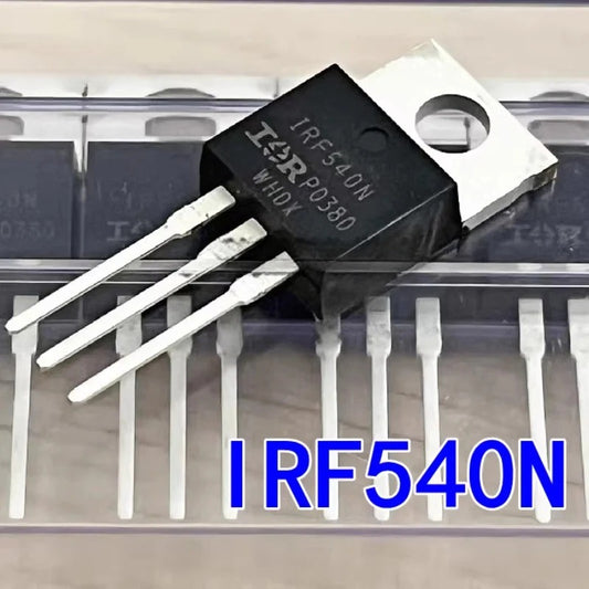 Original IRF540N IRF640N IRF740N IRF840N PBF TO-220 MOSFETs – N-Channel Power Switching Transistors
