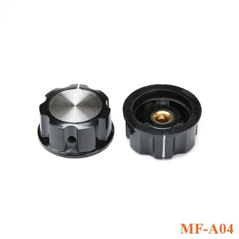 Potentiometer Knob Cap MF-A01 MF-A02 MF-A03 MF-A04 MF-A05 Rotary Switch Knobs Caps 6mm for RV24 3590S WHT118 WXD3