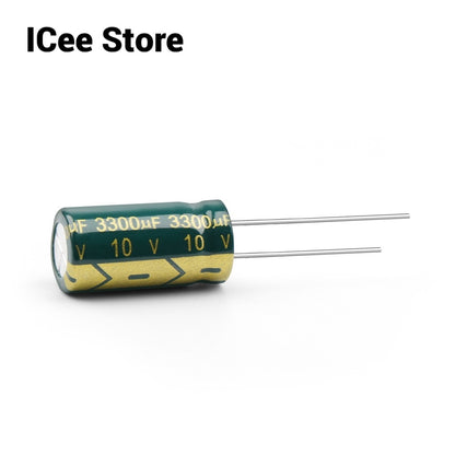 Aluminum Electrolytic Capacitor 10V 470UF 680UF 1000UF 1500UF 3300UF High Frequency Low ESR Low Resistance