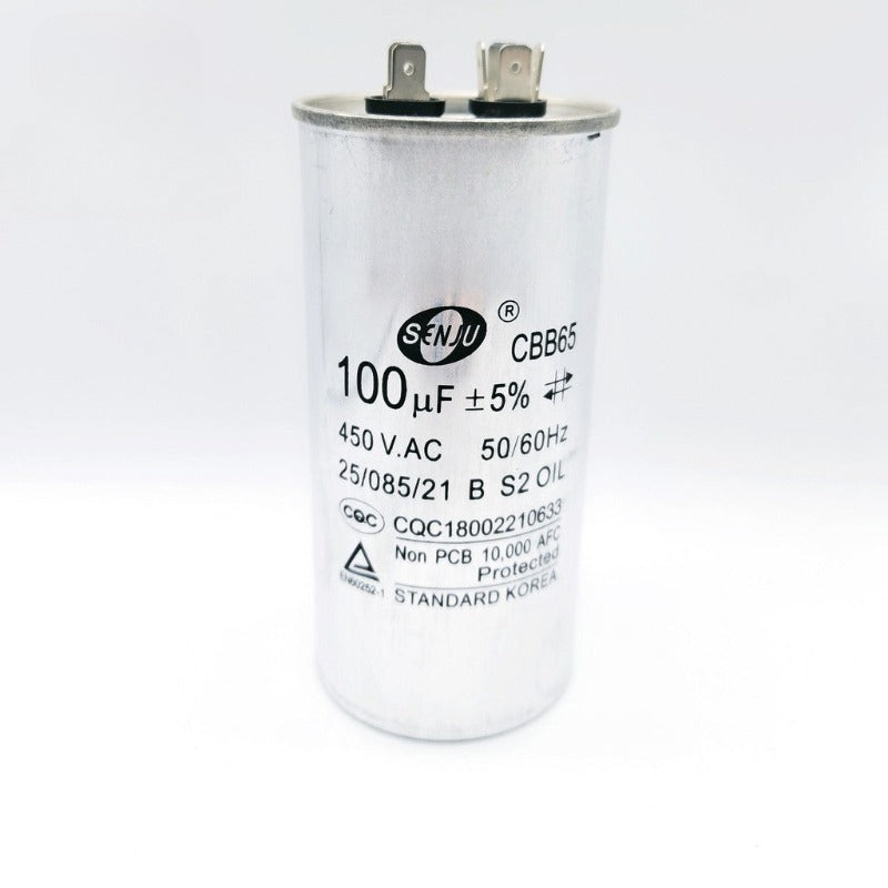 CBB65 Start Capacitor 450V 5UF-100UF 8UF 10UF 16UF 25UF 35UF 50UF 70UF Air conditioning compressor start capacitor