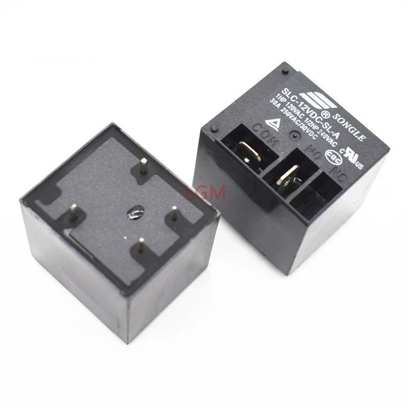 Power Relays  SLC-12VDC-SL-A SLC-24VDC-SL-A SLC-05VDC-SL-A 5V 12V 24 30A HF2100 T91 4Pin 5Pin
