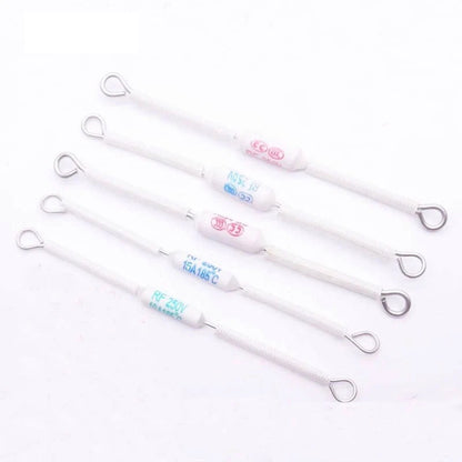 5Pcs RF Rice Cooker Ceramic Thermal Fuse Cutoff 250V 10A 15A 20A  Temperature Fuse
